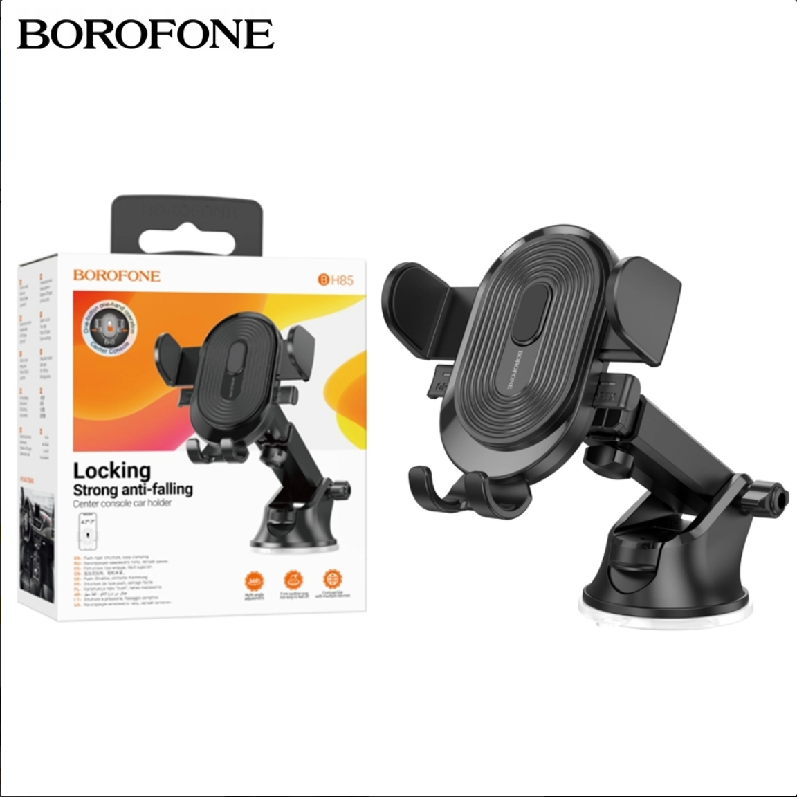 BOROFONE BH85 One Button Dashboard Car Phone Holder