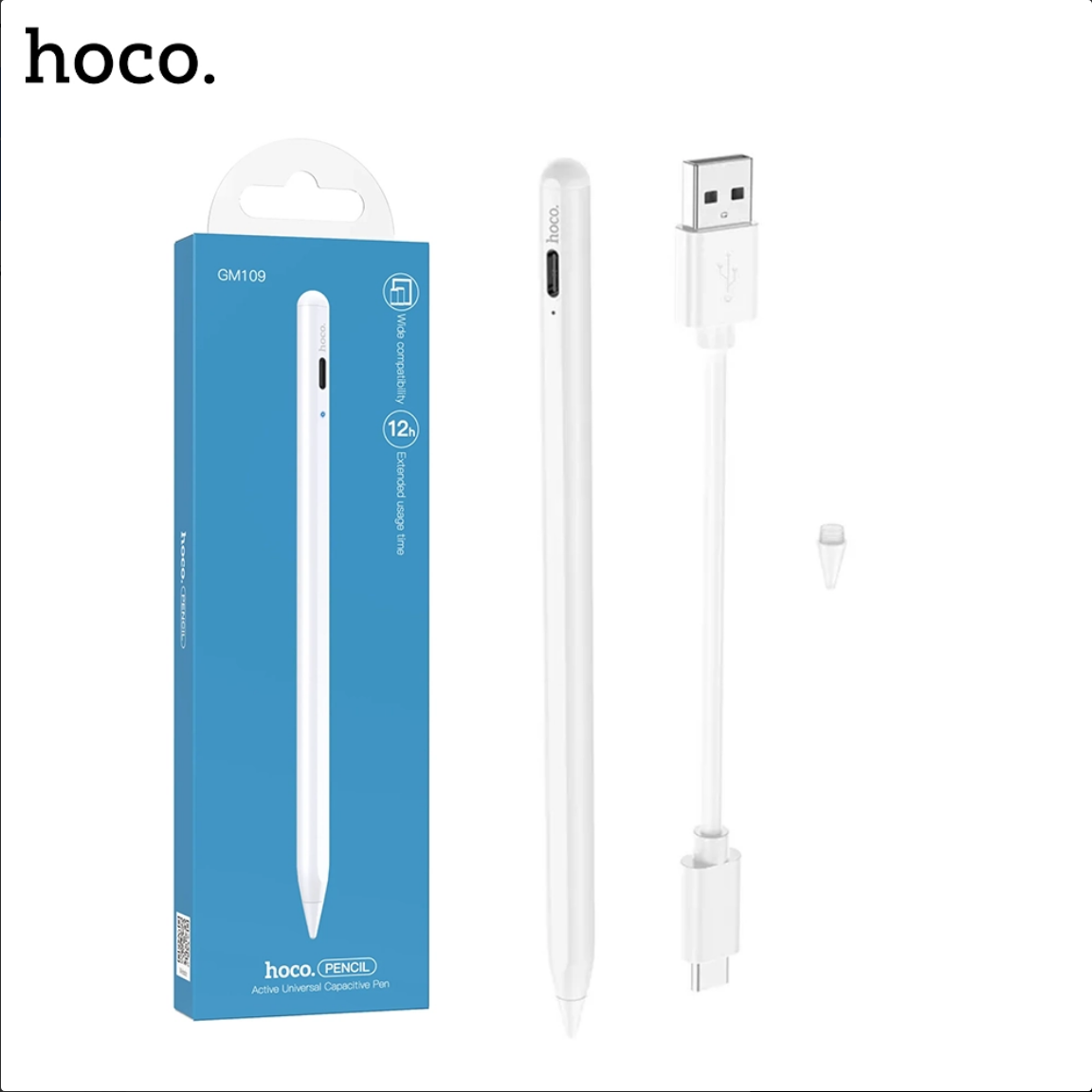 H0CO GM109 Smooth Series Active Universal Capacitive Touch Pen