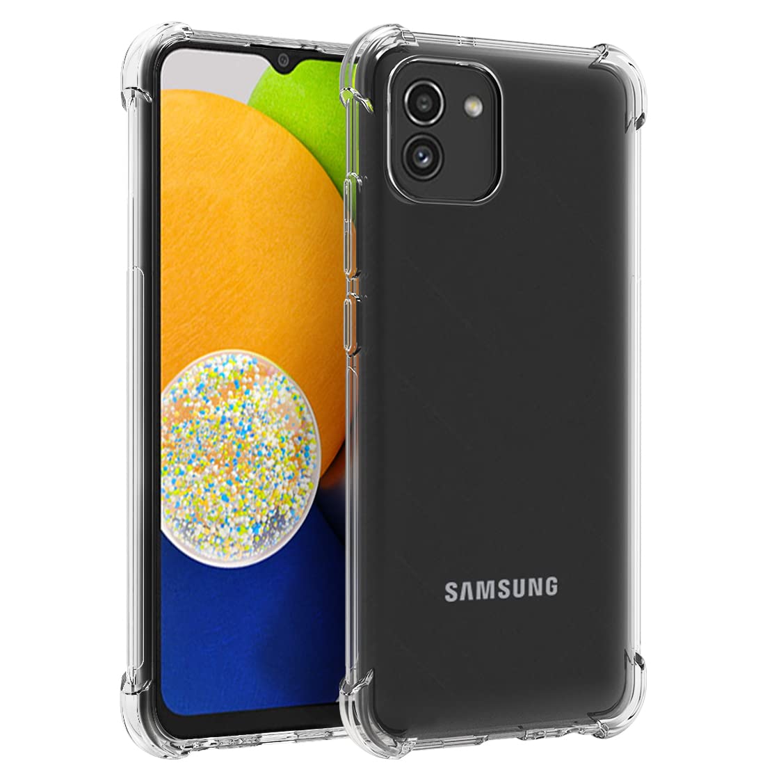 Clear TPU Gel Case for Samsung A03