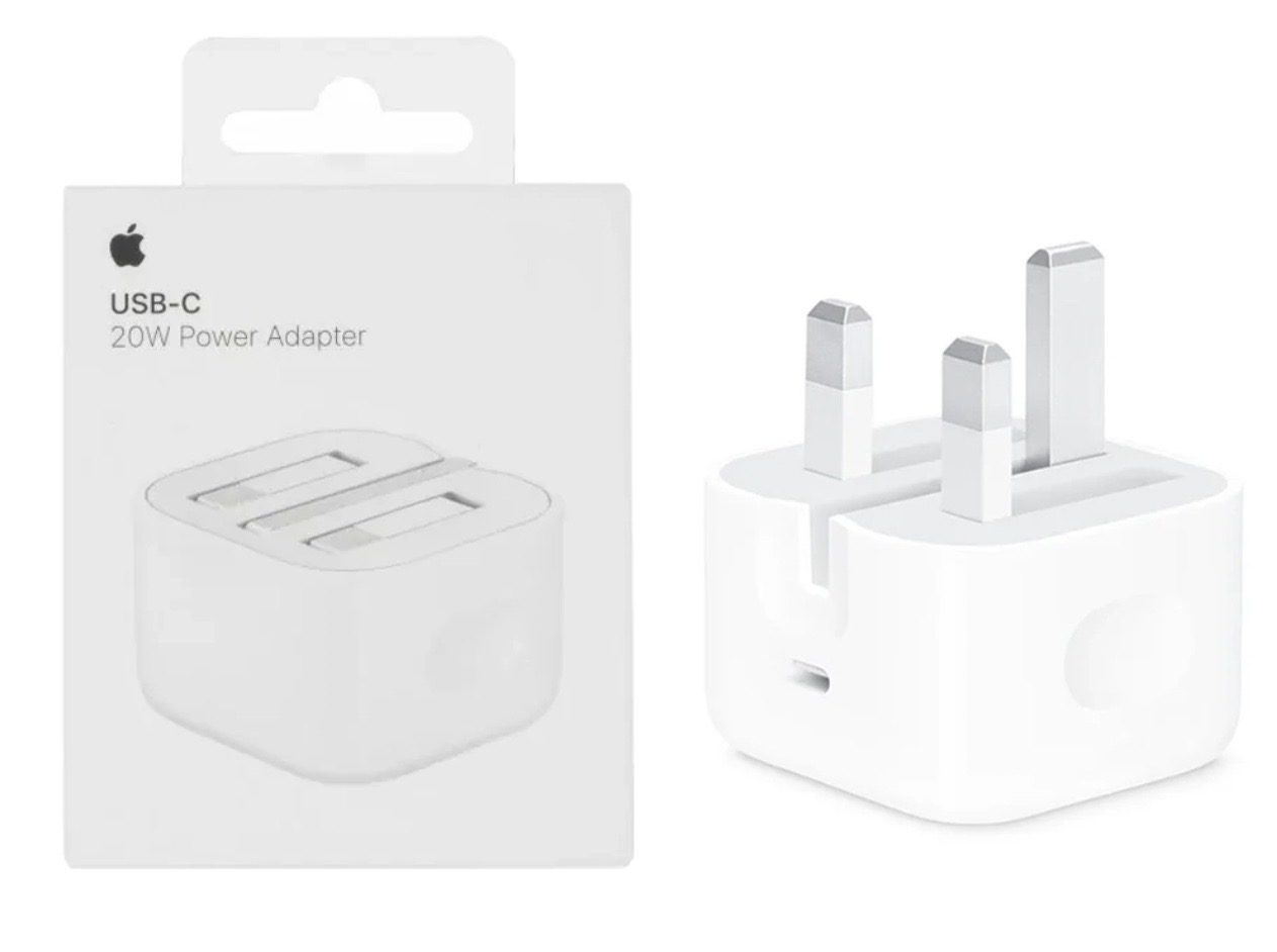 Genuine iPhone 20W USB C Power Adapter Retail Pack